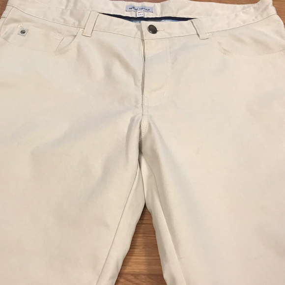 Peter Millar Cream Chinos - Picture 1 of 10
